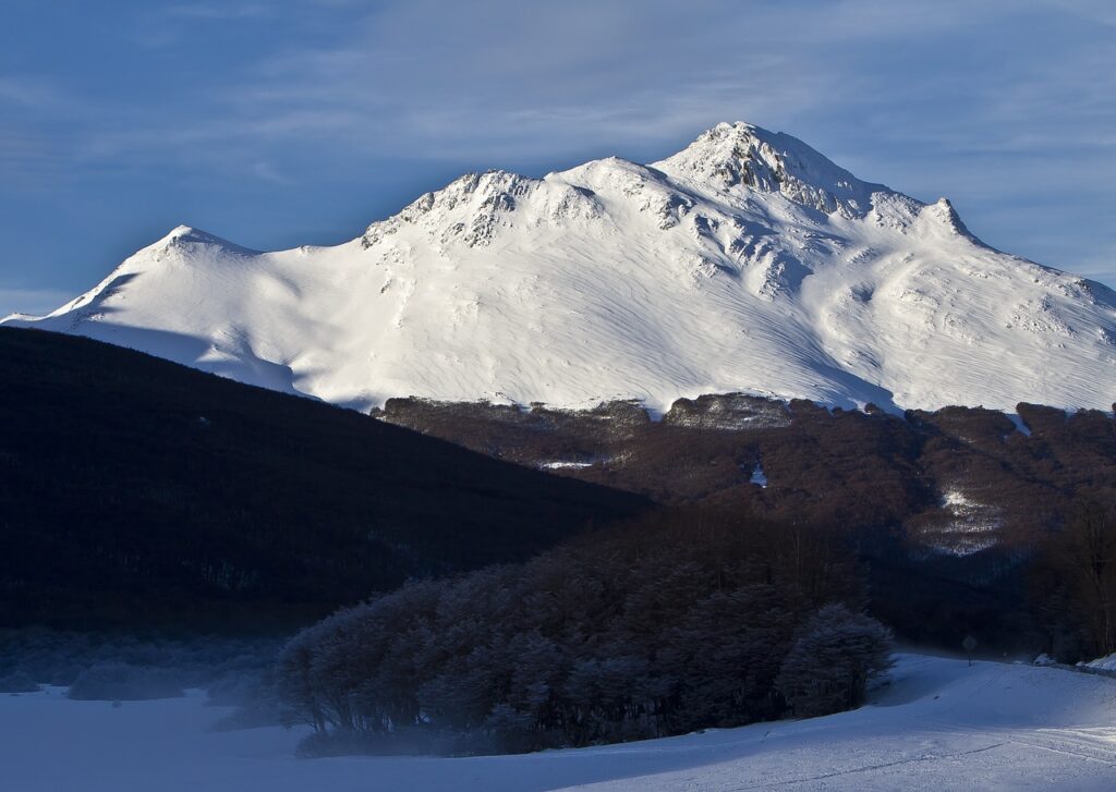 ushuaia, patgônia, blue, nature, snow