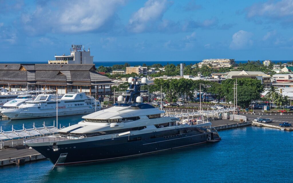 tahiti, nature, yacht, shoreline, french polynesia, south pacific, tropical, ocean