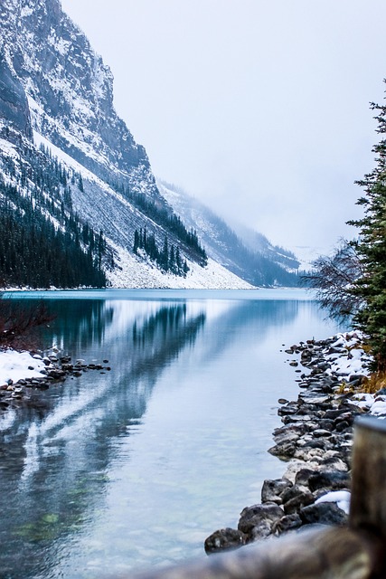 lake, louise, canada, banff, landscape, alberta, rocky, park, national, mountain, travel, nature, trees, canadian, glaciers, hike, trail, trip, water, blue, snow, winter, blue travel, blue mountain, blue park, blue snow, blue lake