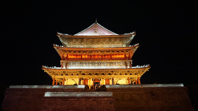 xi'an, ancient building, tower, xi'an, xi'an, xi'an, xi'an, xi'an